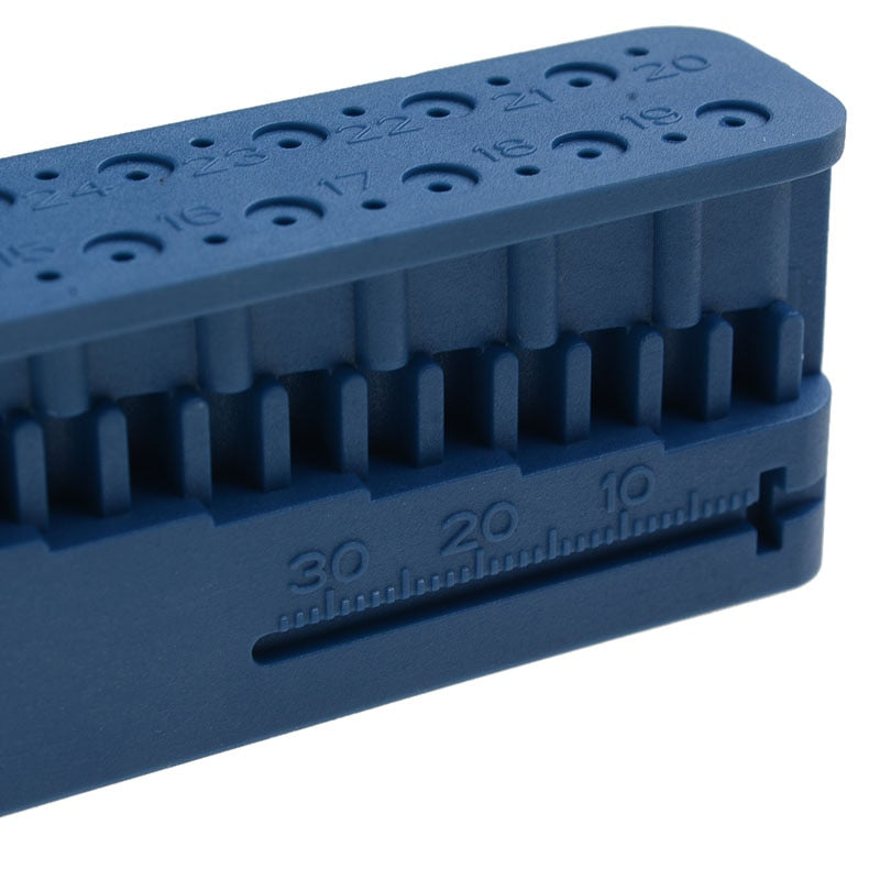 Dental Endodontic Ruler Block Files Measuring Tools Accessory Plastic - KiwisLove