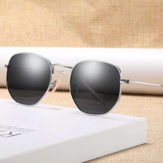 Sunglasses Men Fashion Sports Round Brand Designer Unisex Vintage Sun Glasses Polarized UV400 Female Eyewear For Women V3447 - KiwisLove