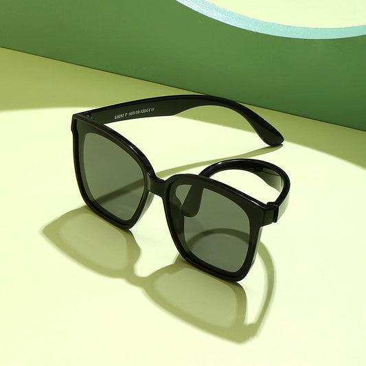 Children Kids Sunglasses Fashion Vintage Boys Girls Baby Sun Glasses UV400 Eyewear Cool Classic Square Polarized Lens S8282 - KiwisLove