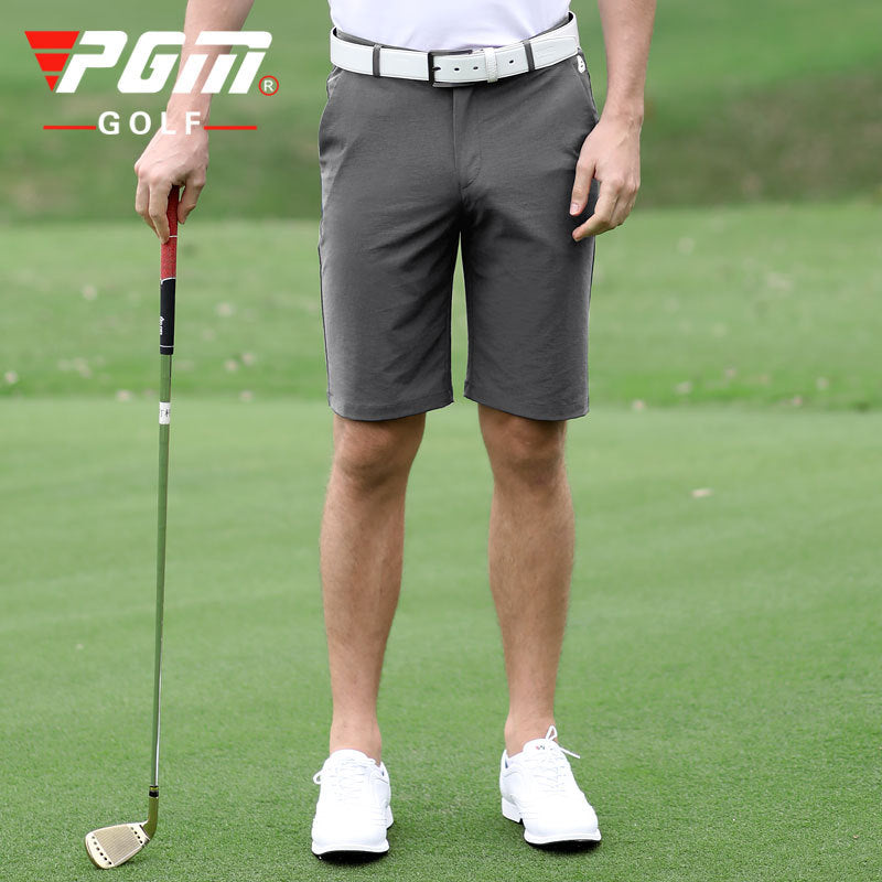 PGM Men Golf Shorts Summer Solid Refreshing Breathable Pants Comfortable Cotton Casual Clothing Sports Wear Gym Suit KUZ078 - KiwisLove