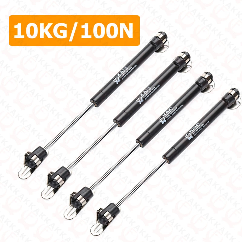 KAK 4 Pack 6kg 10kg 15kg Gas Spring Cabinet Hinge Copper Core Door Lift Support Hydraulic Kitchen Cupboard Door Hinges Hardware - KiwisLove