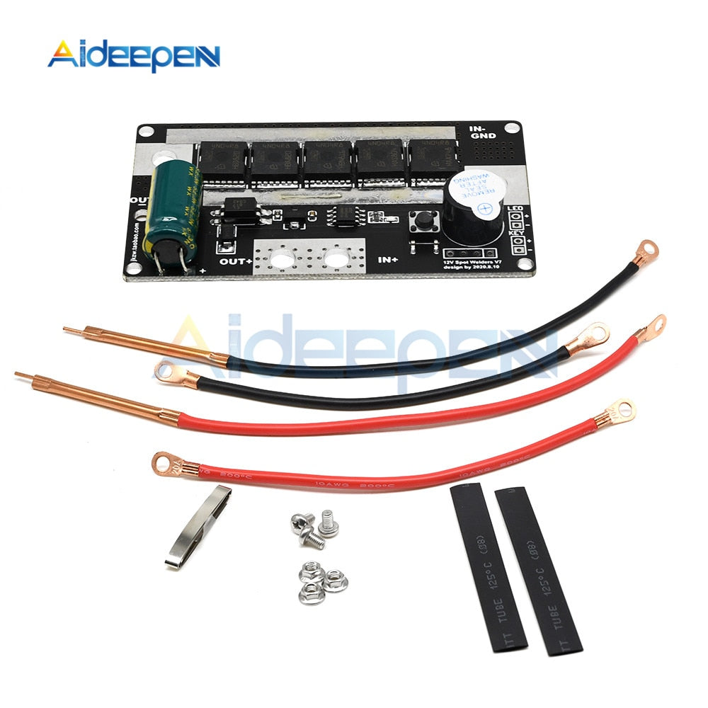 DIY Portable 12V Battery Energy Storage Spot Welding Machine PCB Circuit Board Welding Equipment Spot Welder Machine Accessory - KiwisLove