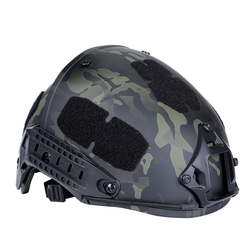 Tactical Army Helmet Military Half-covered Airsoft Helmets Safety Head Protector Shooting Helmet for Hunting Paintball Sports - KiwisLove