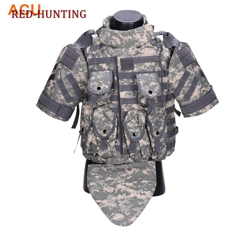 Tactical Military Police Security Safety Vest Protective Vest Interceptor OTV Portable CS - KiwisLove