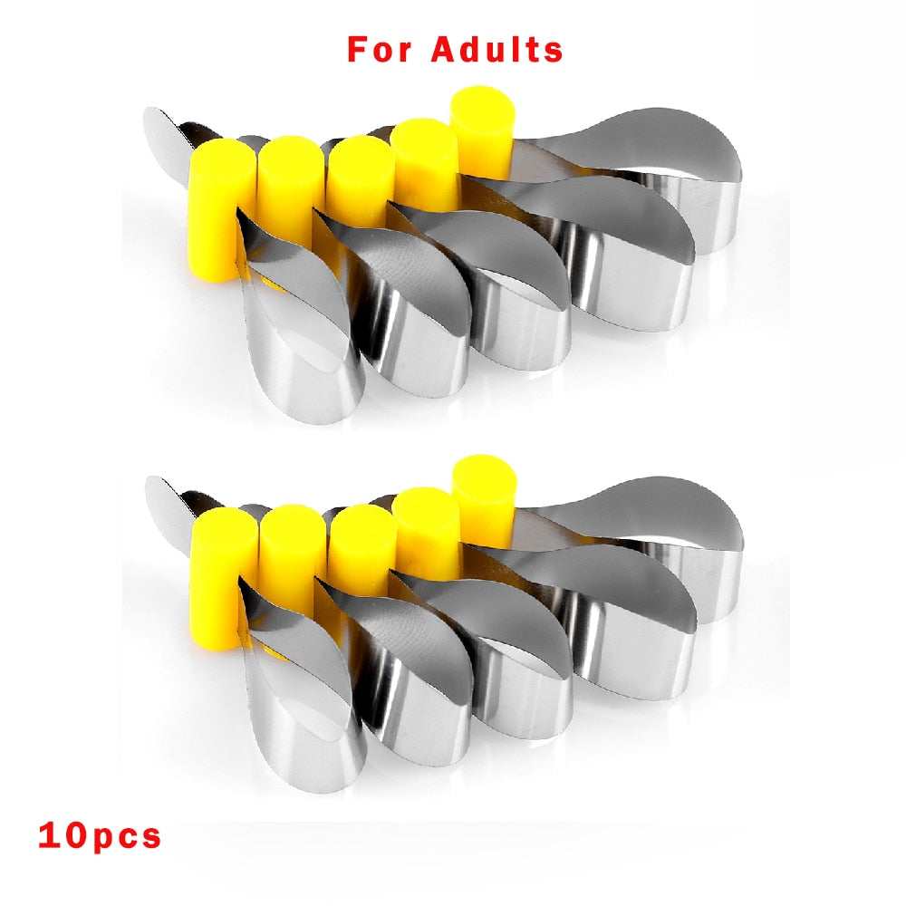 Dental Forming Sheet Orthodontic Sectional Contoured Metal Matrices Polyester Dentist Material for Adult/Child - KiwisLove