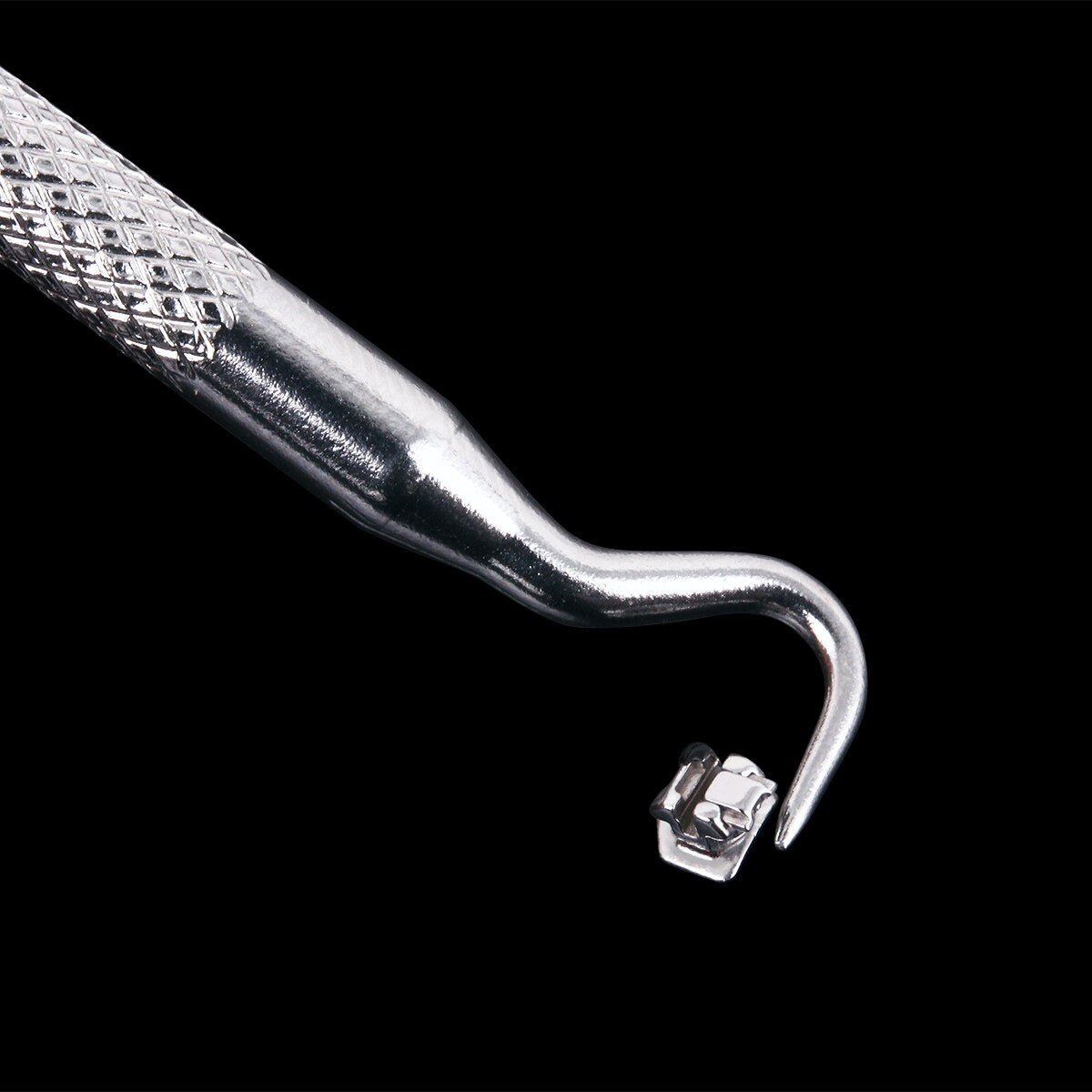 AZDENT Orthodontic Metal Self-Ligating Brackets Roth/MBT 0.022&quot; Slot 3,4,5 with Movable Hook with Buccal Tube &amp;Tool - KiwisLove