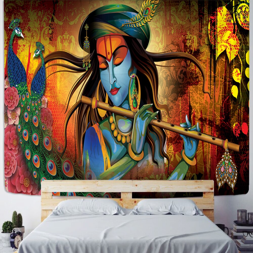 3D Printing Color Elephant Tapestry Wall Hanging Bohemian Hippie Mandala Living Room Art Room Home Decor - KiwisLove