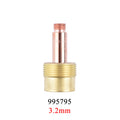 2/5Pcs 1.0/1.6/2.4/3.2/4.0mm Large Gas Lens Collet Body 45V0204 45V116 45V64 995795 45V63 For TIG WP17/18/26 Welding Torch Kit - KiwisLove
