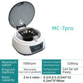 Pcr Micro Centrifuge Machine Digital High-speed Prp Plasma Centrifuge Lab 12000rpm 0.2/0.5/1.5/2ml Centrifuge Tube 110v To 220v - KiwisLove