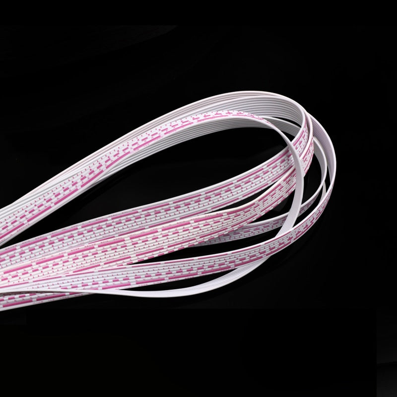 UL2468 26AWG Electron Wiring 6 7 8 9 10 12 Pins Extended Power Connect Cable PVC Insulated Copper Line Red White Multiple Cores - KiwisLove