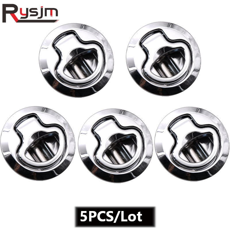 5PCS/Lot High Quality Marine Yatch Ship RV Flush Pull Slam Latch Mount Hatches Lift Cabinet Lock Latch Boat Accessories - KiwisLove