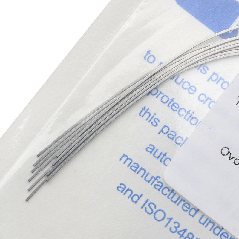 AZDENT Dental Orthodontic Niti Thermal Activated Rectangular Arch Wires Ovoid Form Archwire - KiwisLove