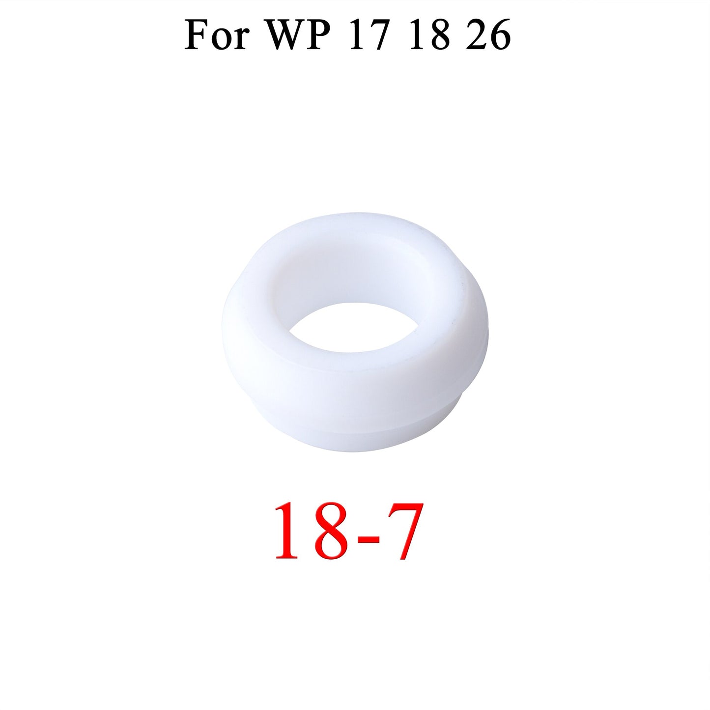 5/10PCs Insulator Cup Gasket 18-7 18CG 18CGG 18CG-20 54N01 598882 54N63 54N63-20 For TIG WP9/17/18/20/26 Welding Torch Kit - KiwisLove