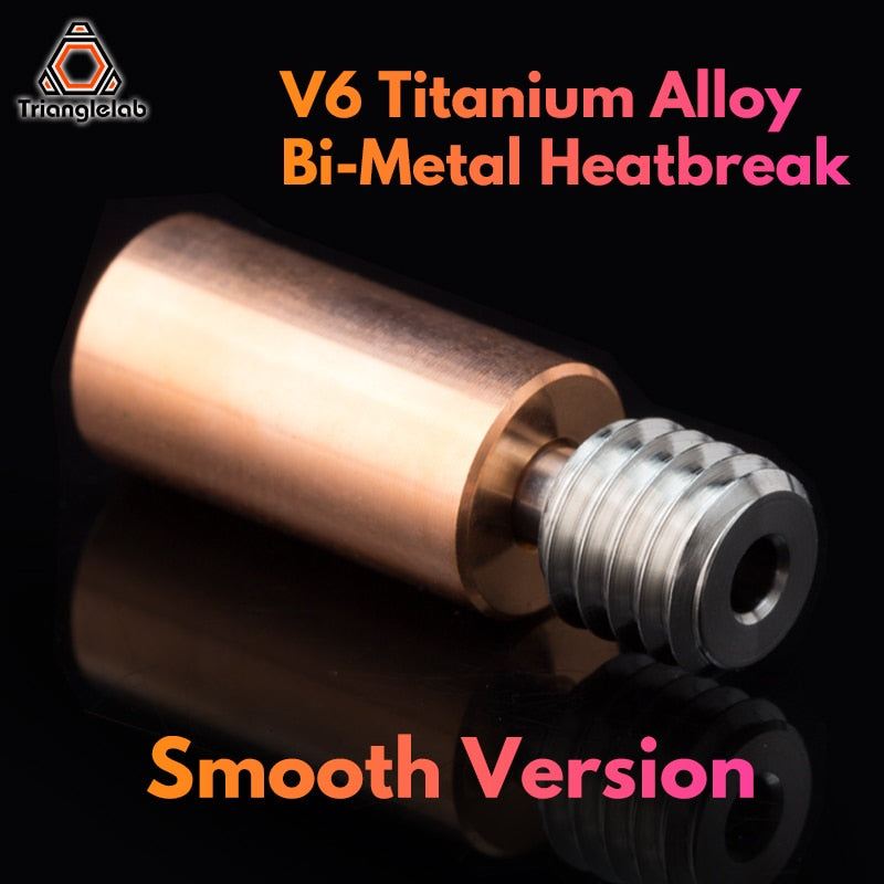 Trianglelab V6 Titanium Alloy Bi-Metal Heatbreak HOTEND Heater Block For Prusa i3 MK3 - KiwisLove