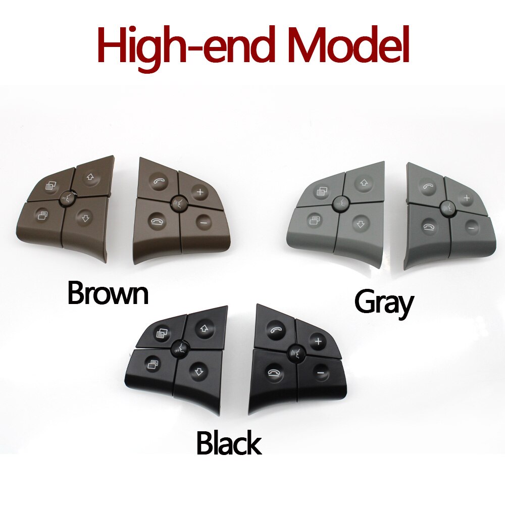 Car Multi-function Steering Wheel Push Buttons Phone Control Switch Key For Mercedes Benz W164 W245 W251 ML GL 300 350 400 450 - KiwisLove