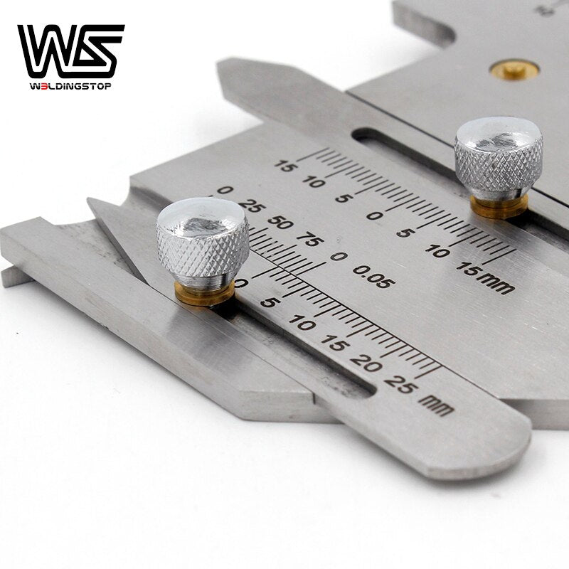 HJC60 Weld bead height welding seam gap Ruler Gage Metric Welding Gauge Inspection Tool WS - KiwisLove
