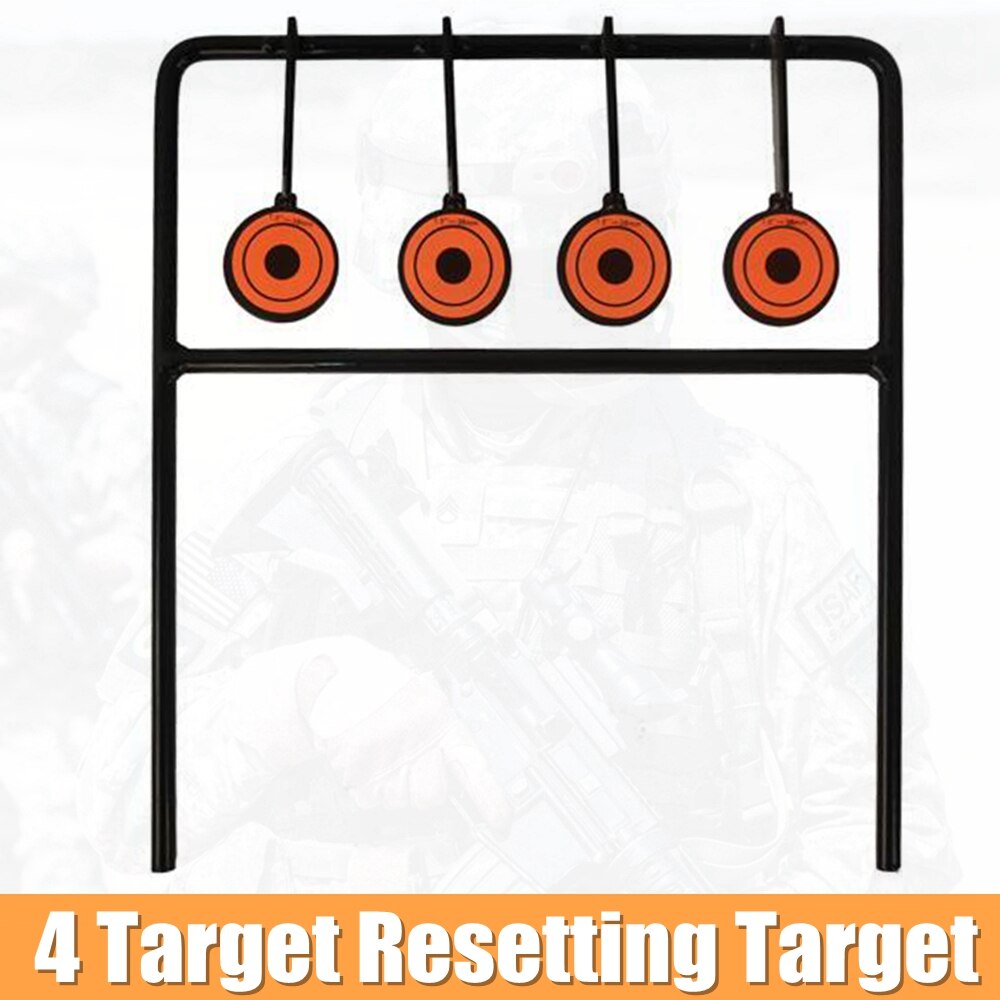 Target for Airgun Lead Pellet Gun Air Rifle Airsoft Paintball Automatic Reset Rotating Shooting Target - KiwisLove