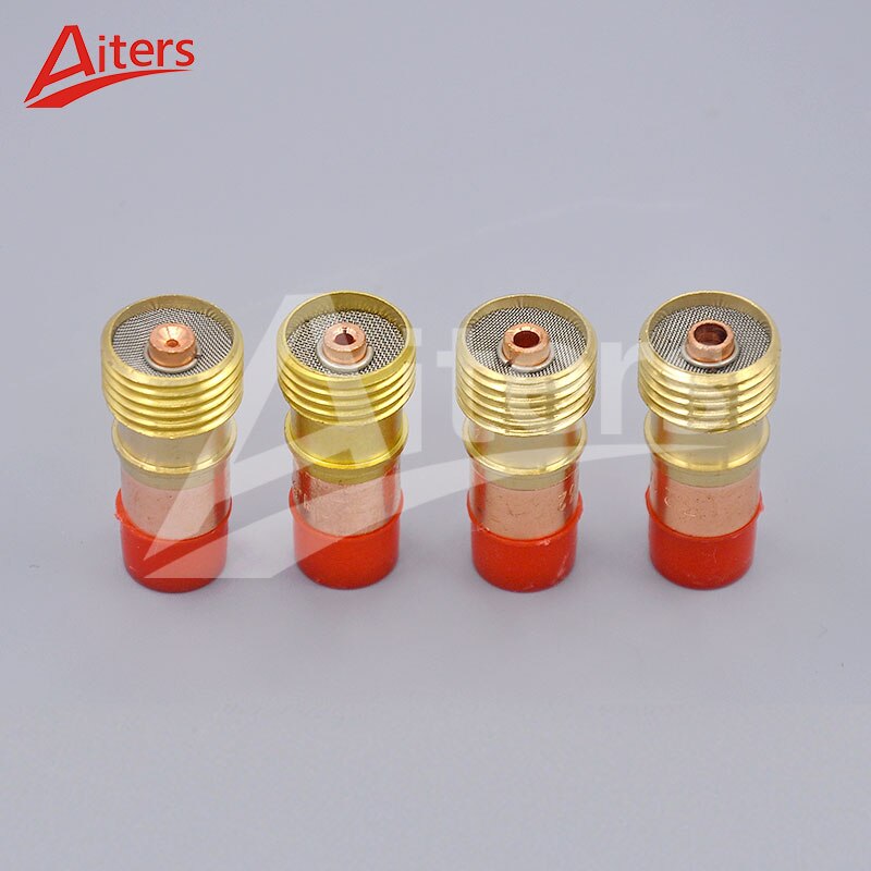 Pyrex Glass Cup kit 26PCS TIG Welding Torch Collets Alumina Nozzles For WP-17/18/26 Welding Accessories Gas Lens O-rings - KiwisLove