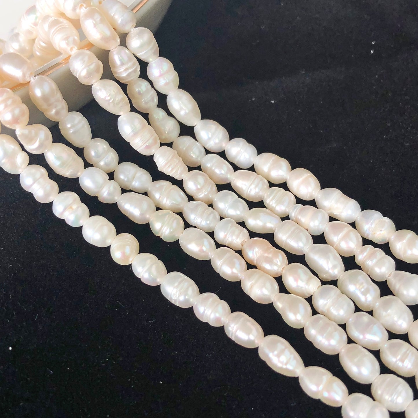 Real Natural Freshwater Pearl Irregular Cultured Small Pearls Punch Beads For Jewelry Making Diy Women&#39;s Necklace Bracelet - KiwisLove