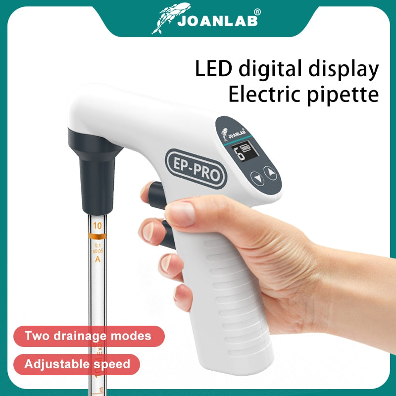 JOANLAB Electric Pipette Controller Large Volume Automatic Pipette Laboratory Equipment Electronic Pipette Pump 110v To 220v - KiwisLove
