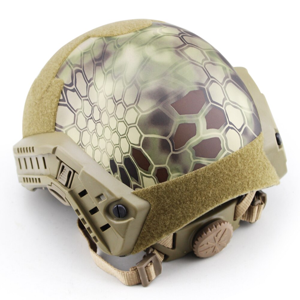 Tactical Military Helmet Airsoft Protective Paintball Wargame Helmets Army FAST MH Helmet 54 - 62 cm - KiwisLove