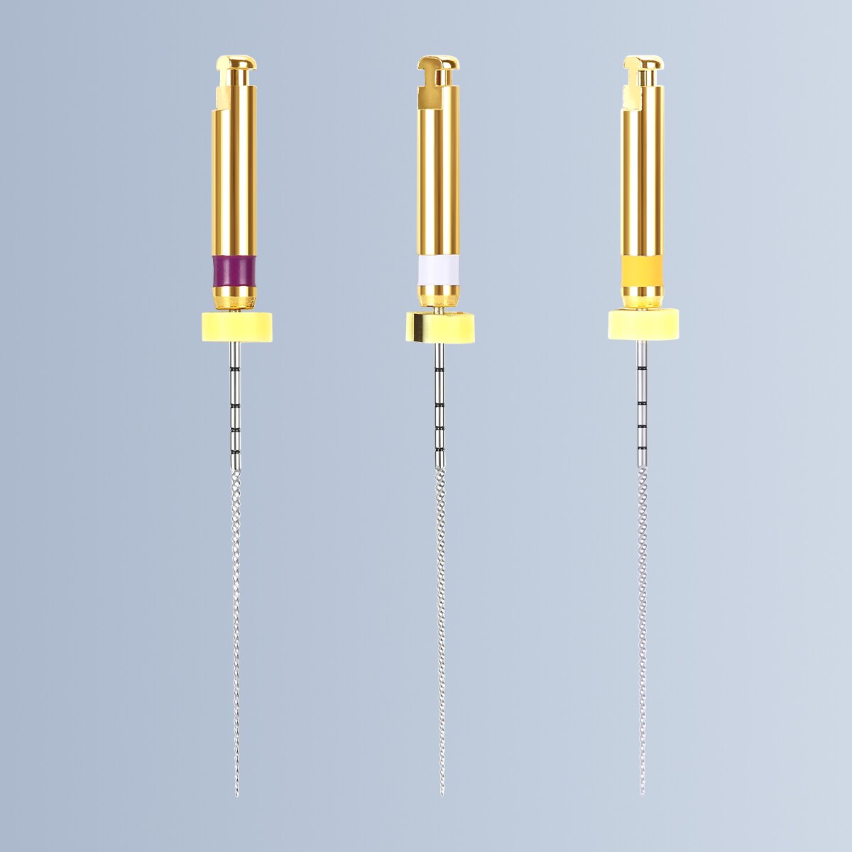 Dental Endo File Engine Use Root Canal Instrument 25mm Dentistry Rotary Endodontic Nickel Titanium Alloy 135℃ Autoclavable - KiwisLove