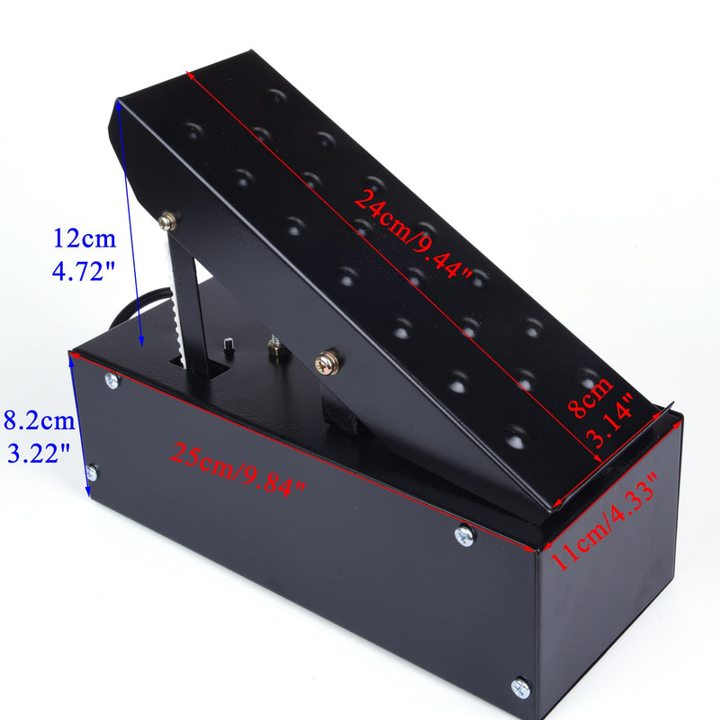 2+3/7 Pins Foot Pedal Power Amperage Controller Current Stepless Adjustable Switch For TIG ATGW Spot Weldding IGBT Machine - KiwisLove