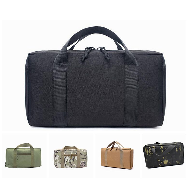 Tactical Pistol Gun Carry Case for CZ 75 Glock 17 Beretta PX4 G2C 1911 Shockproof Padded Magazine Pouch Universal Handgun Bag - KiwisLove