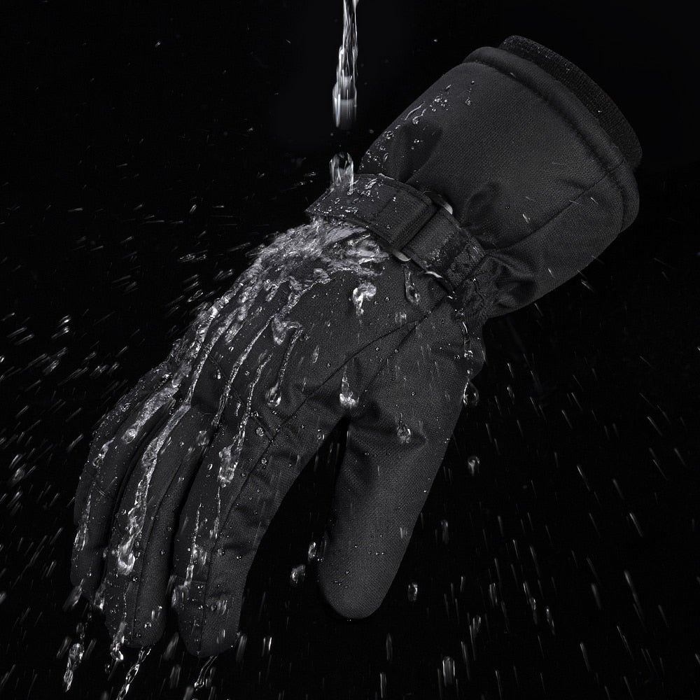 COPOZZ Men Women Ski Gloves Ultralight Waterproof Winter Warm Gloves Snowboard Gloves Motorcycle Riding Snow Windproof Gloves - KiwisLove