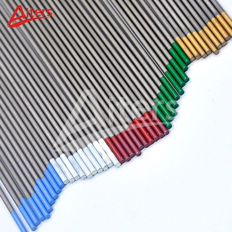Tungsten Electrodes TIG Welding Rods TIG Parts 1.6x150mm 175mm Thoriated Tungsten Needle WT20 WL15 WZ8 WL20 WP WC20 - KiwisLove