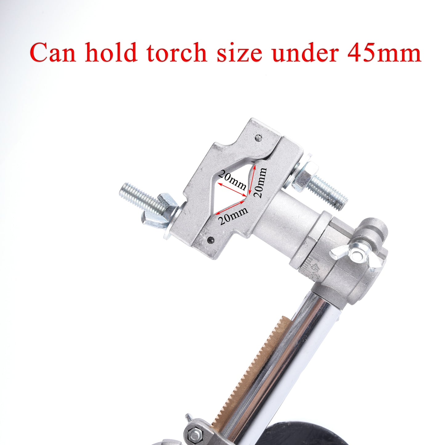 TIG Welding Torch Holder Support MIG/MAG Gun Holder Support Clamp Mountings TIG Welding Positioner Turntable 300*330mm - KiwisLove