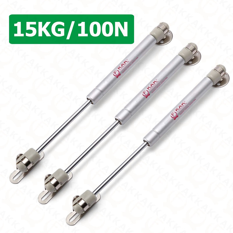 KAK 4 Pack 6kg 10kg 15kg Gas Spring Cabinet Hinge Copper Core Door Lift Support Hydraulic Kitchen Cupboard Door Hinges Hardware - KiwisLove