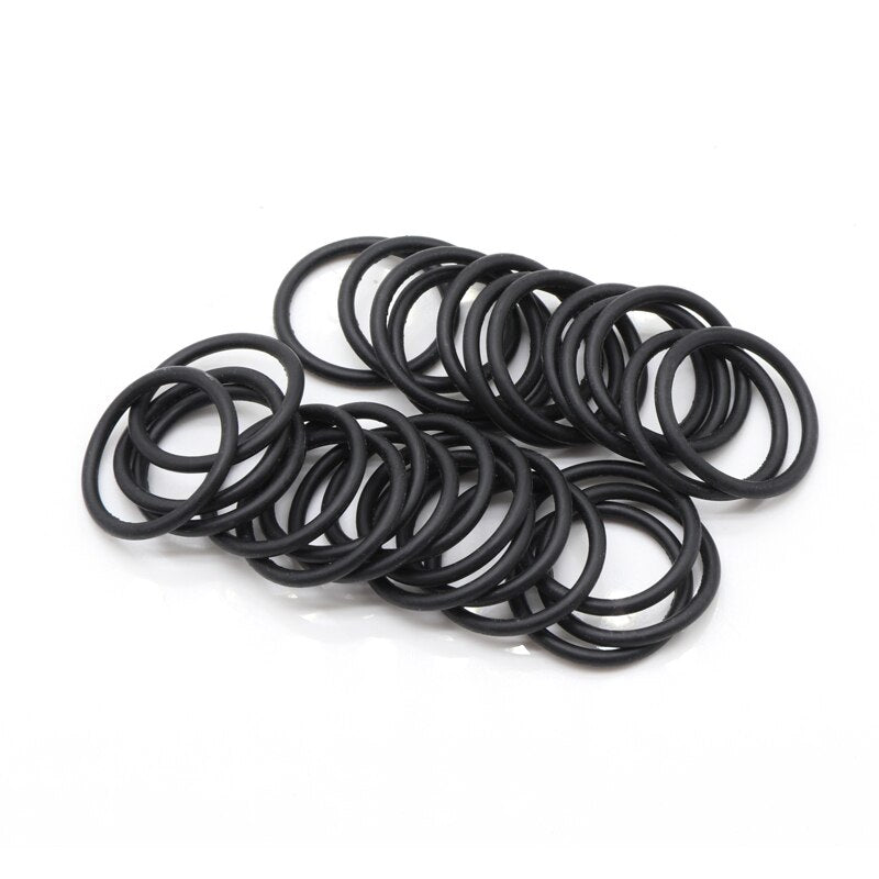 10pcs NBR O Ring Seal Gasket Thickness CS 3mm OD 10~140mm Nitrile Butadiene Rubber Spacer Oil Resistance Washer Round Shape - KiwisLove