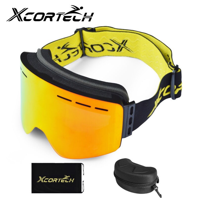Ski Goggles Snowboard Snow Eyewear Anti-fog Big Ski Mask Glasses UV Protection - KiwisLove