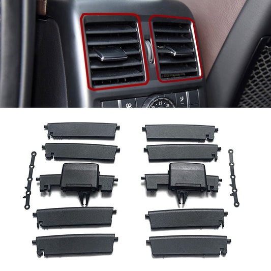Car Rear AC Vent Grille Air Conditioning Outlet Tab Clip Repair Kit For Mercedes Benz W166 ML GL GLS GLE 2011-2018 1668300554 - KiwisLove