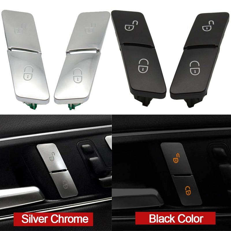 Interior Door Lock and Unlock Opening Switch Button For Mercedes Benz C Class W204, E Class W212,GLK 204,ML GL W166 W176 W246 - KiwisLove