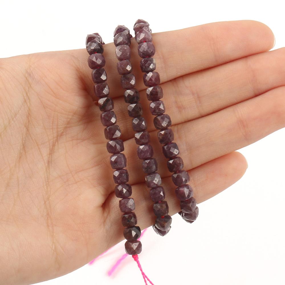 Natural Pink Opal Morganite Amazonite Prehnites Charoite Rubys Kyanite Stone Beads For DIY Jewelry Making Bracelet 15&#39;&#39;Inches - KiwisLove