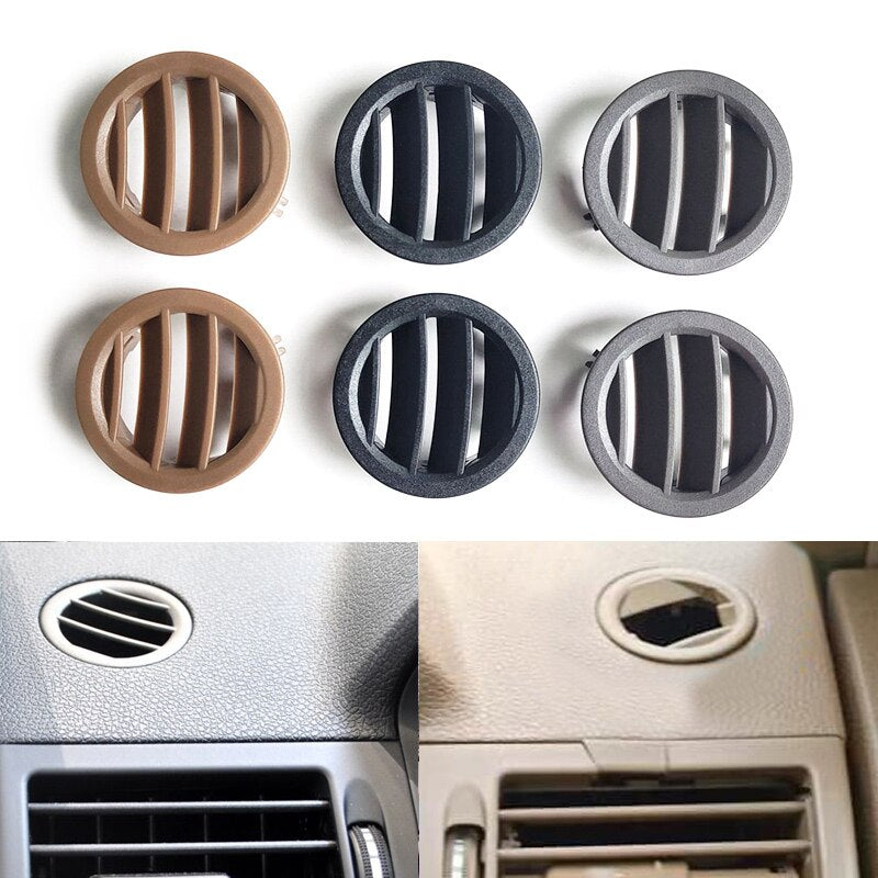 LHD RHD Console Small Round AC Air Vent Grille Cover For Mercedes Benz W204 C Class C180 C200 220 230 260 280 300 350 2007-2014 - KiwisLove
