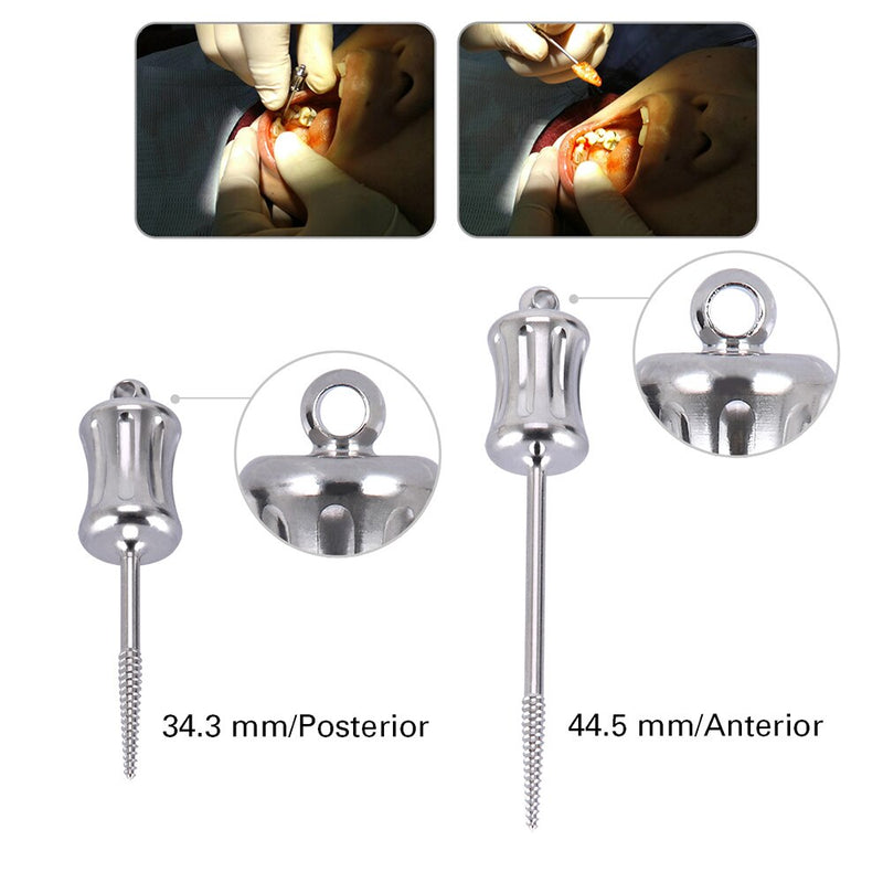 Dental Broken Root Drill Remnant Extractor Apical  Fragments  Medical Stainless Steel Short 34.3mm Long 44.5mm - KiwisLove