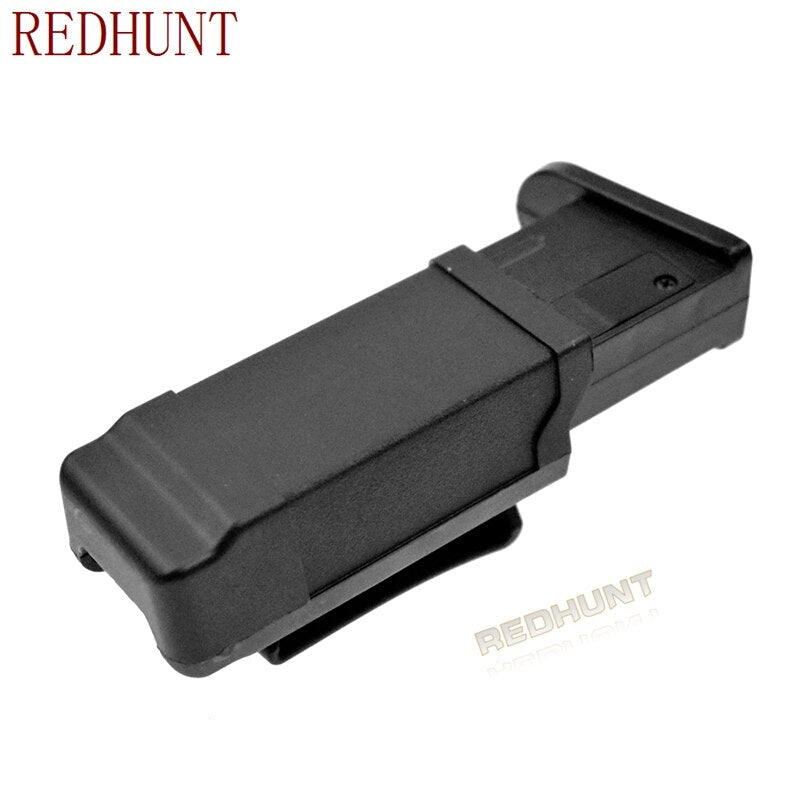 Tactical Single Mag Pouch 9mm Glock Waist Belt Magazine Case - KiwisLove