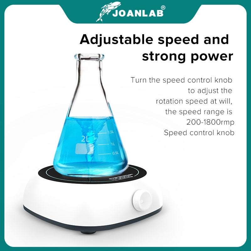 JOANLAB Official Store Digital Display Magnetic Stirrer Lab Equipment Magnetic Agitator Magnetic Mixer 110v - 220v With Stir Bar - KiwisLove