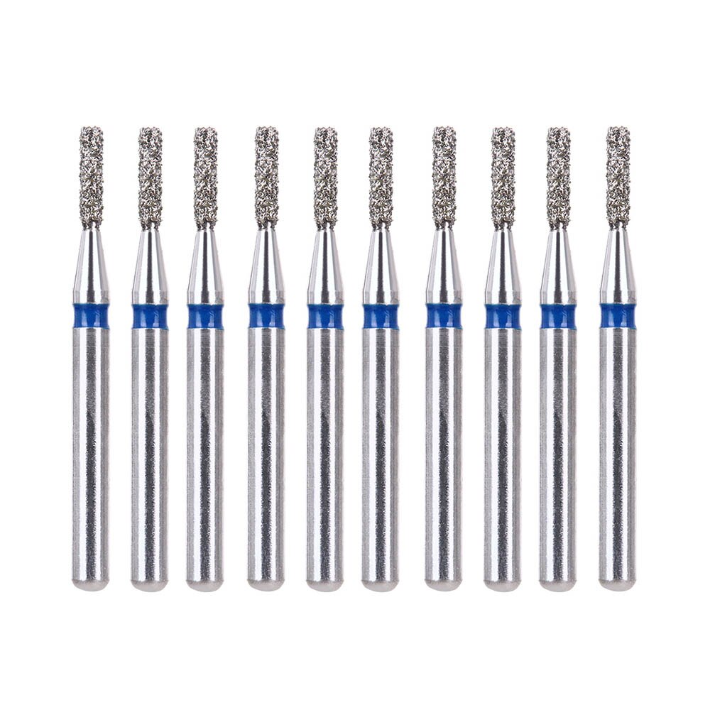 10pcs /2boxes AZDENT Dental Diamond Burs Drills Two Layer Diamond for High Speed Handpiece Dia.1.6mm - KiwisLove