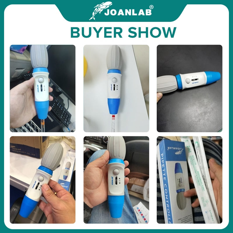 JOANLAB Official Store Pipette Large Volume Manual  Pipette Pump Laboratory Sampler Lab Equipment 0.1-100ml - KiwisLove
