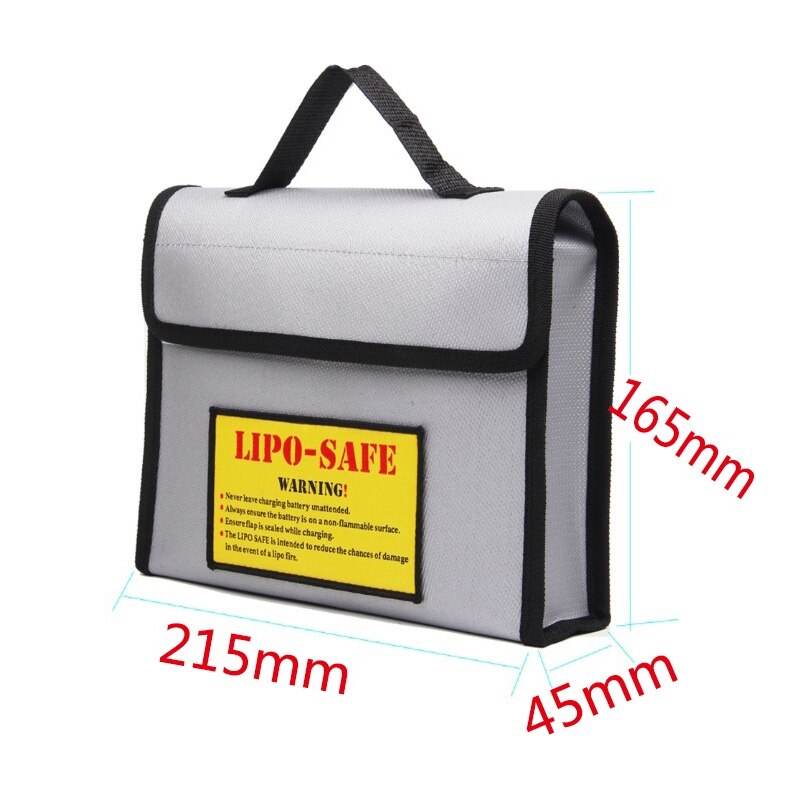 Fireproof Waterproof Lipo Battery Explosion Proof Safety Bag Fire Resistant for Lipo Battery FPV Racing Drone RC Model - KiwisLove