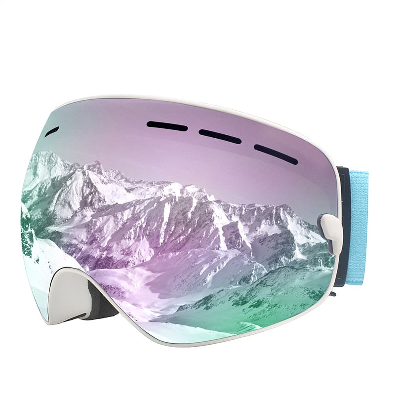 MAXJULI Ski Goggles Interchangeable Lens Premium Snow Goggles Snowboard - KiwisLove