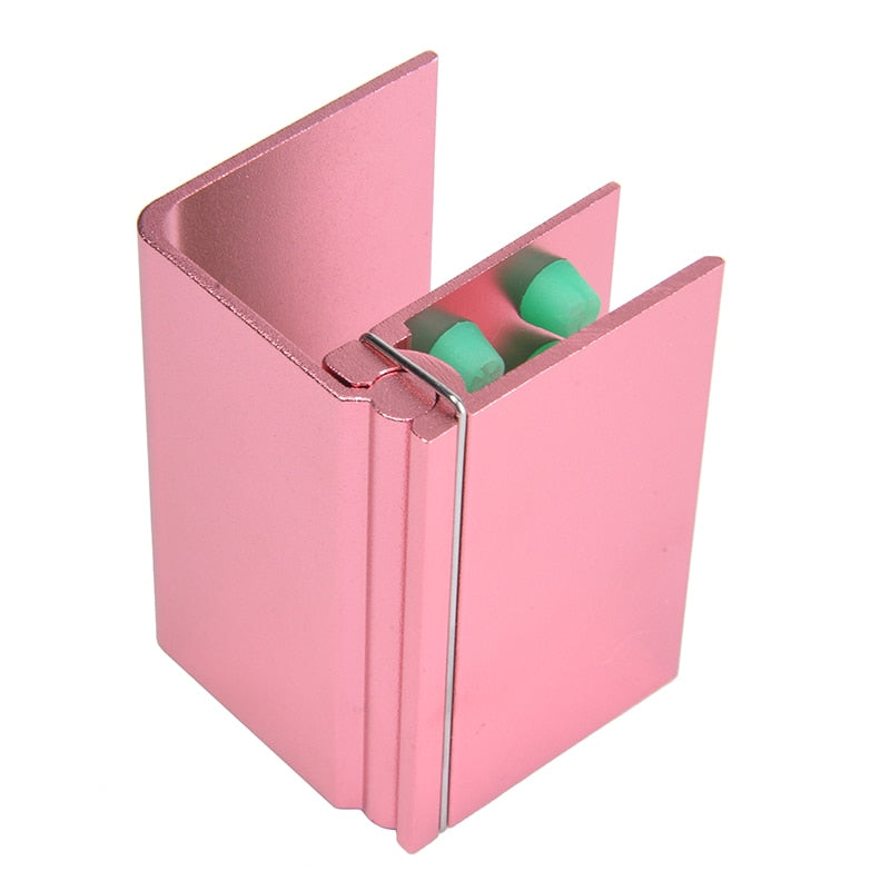 10 Holes Dental Bur Block Box For FG RA Bur Aluminum Metal Dental Burs Holder Support Stand Autoclavable - KiwisLove