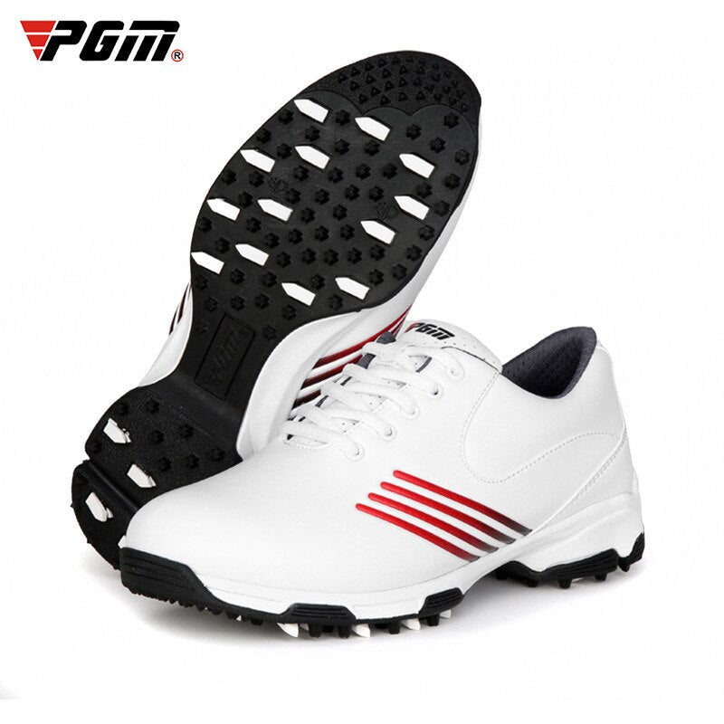 PGM Golf Shoes Women&#39;s Waterproof Hidden Heel Sport ShoesBreathable Non-Slip Trainers Shoes XZ139 - KiwisLove