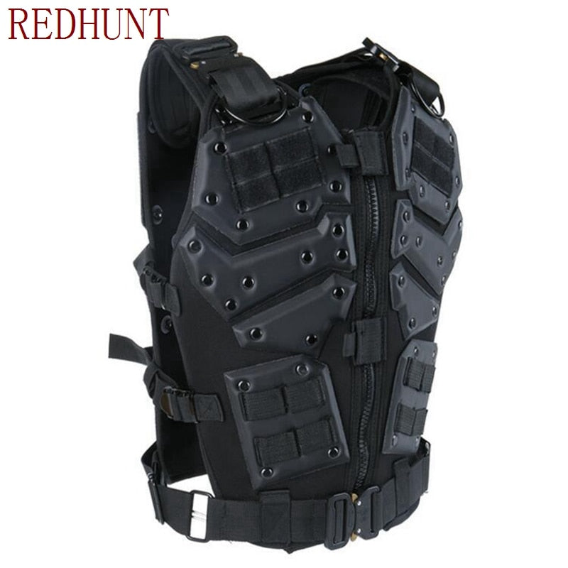 New Outdoor Tactical Vest Hunting Military Vest with 5.56 Magazine Pouches CS Paintball Protective Waistcoat Body Armor - KiwisLove
