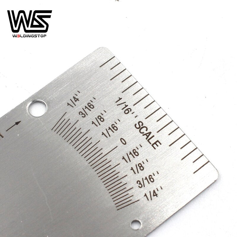 V-WAC Welding Gage welding Biting Edge inspection gauge STANDAR inch reading - KiwisLove