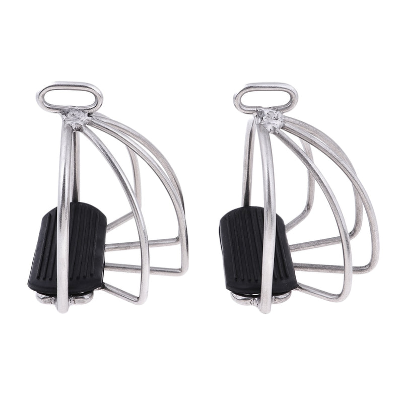 Safety stirrups Optimal leg position riding riding stainless steel - KiwisLove